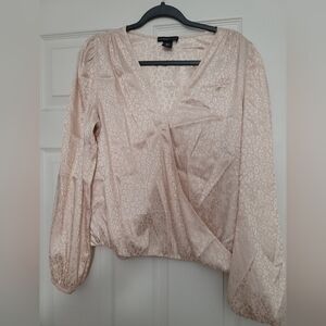 Super Cute Baby Pink Cheetah Print Shirt For Sale